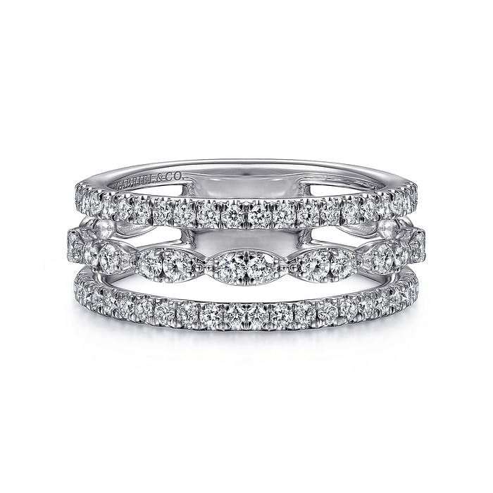 Diamond Easy Stackable Ring