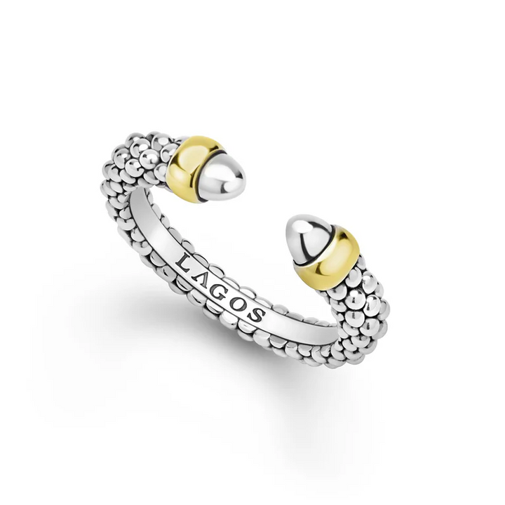 Two-Tone Mini Versa Stacking Ring