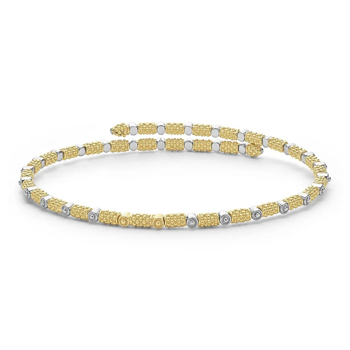 18K Gold and Diamond Superfine Cuff Bracelet