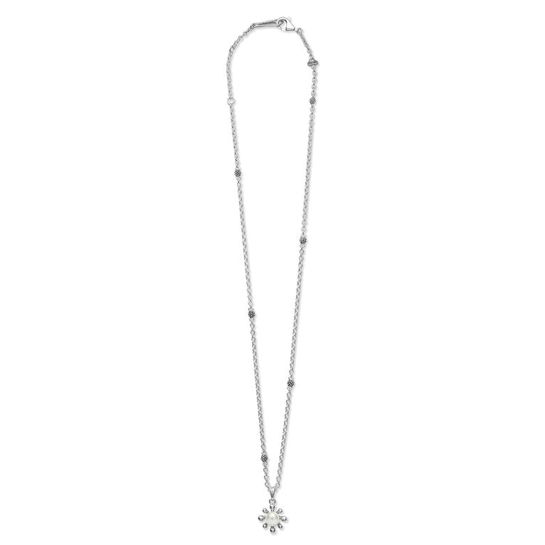 Luna Fleur Pearl Pendant