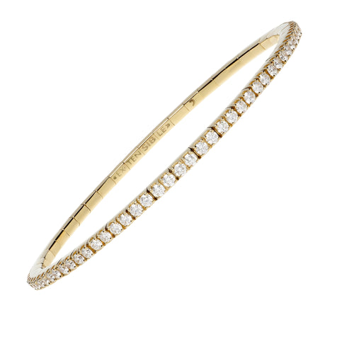 2.3ct Diamond Stretch Tennis Bracelet