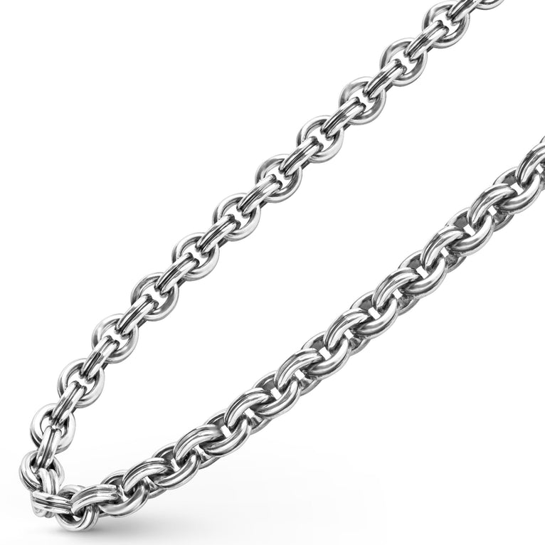 Double Link Chain Necklace | 9.5mm