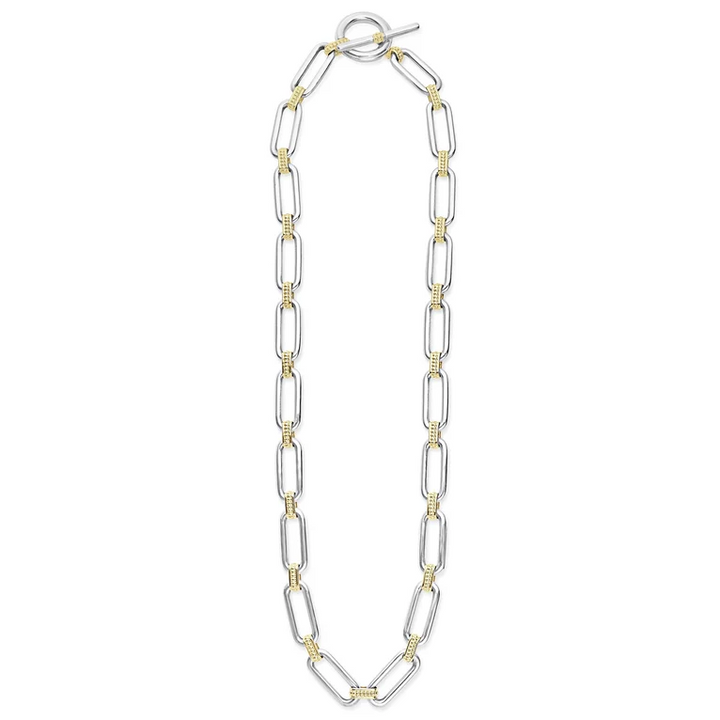 Two-Tone Link Necklace