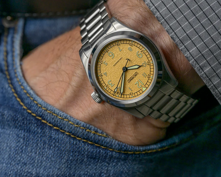 Cincinnatus Field Sand Steel Automatic