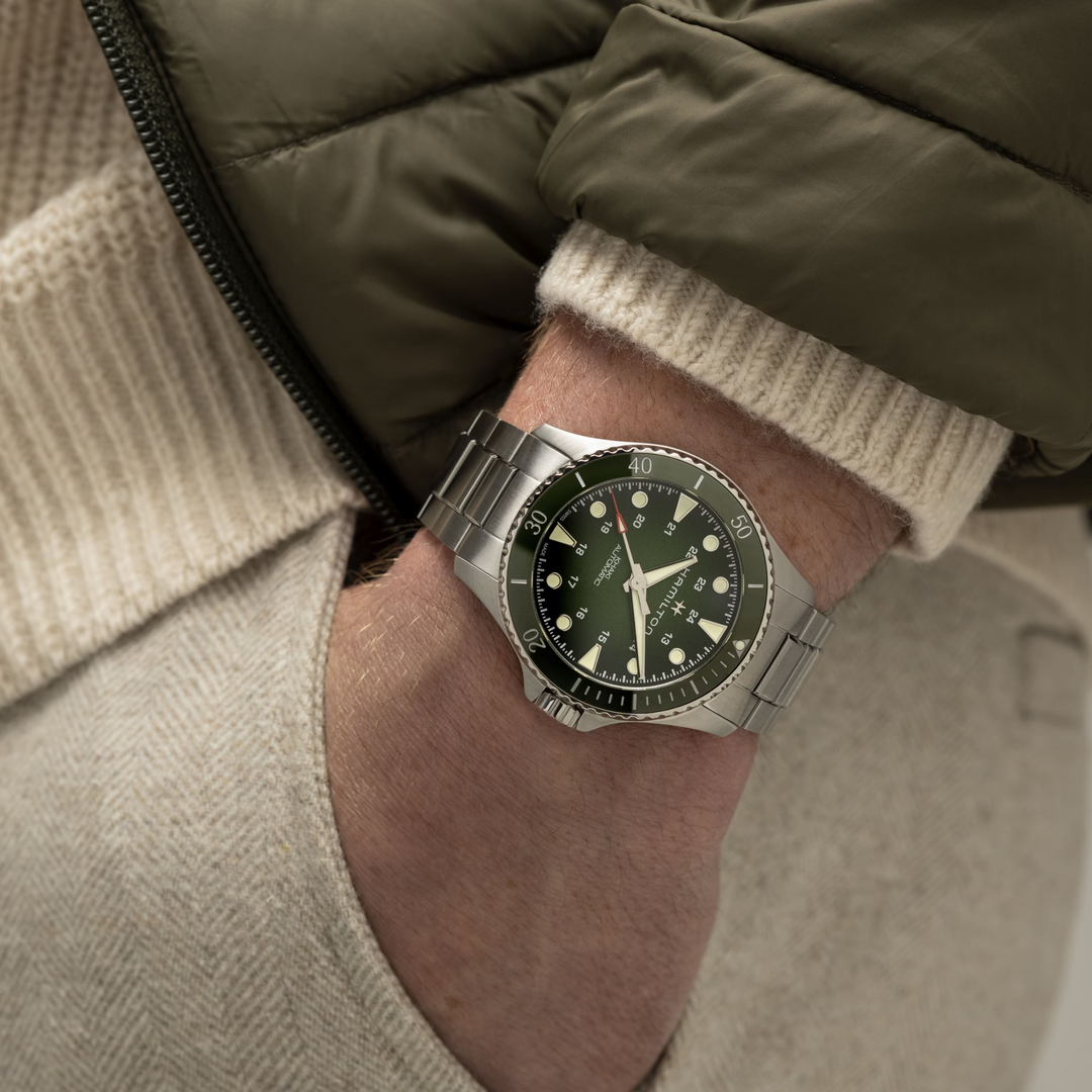 Khaki Navy Scuba Automatic