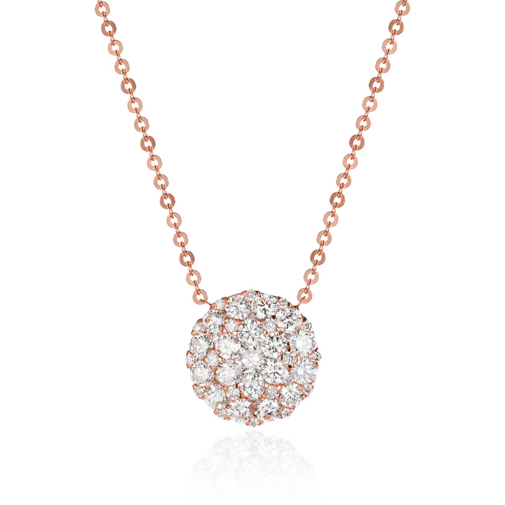 Cluster Diamond Necklace