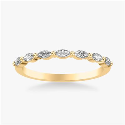 Marquise Diamond Band