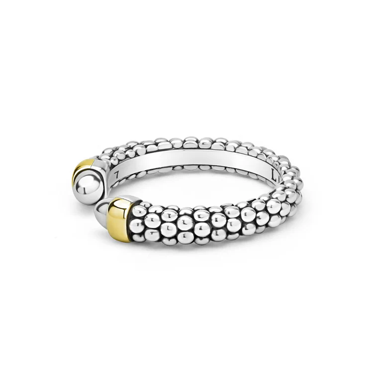Two-Tone Mini Versa Stacking Ring