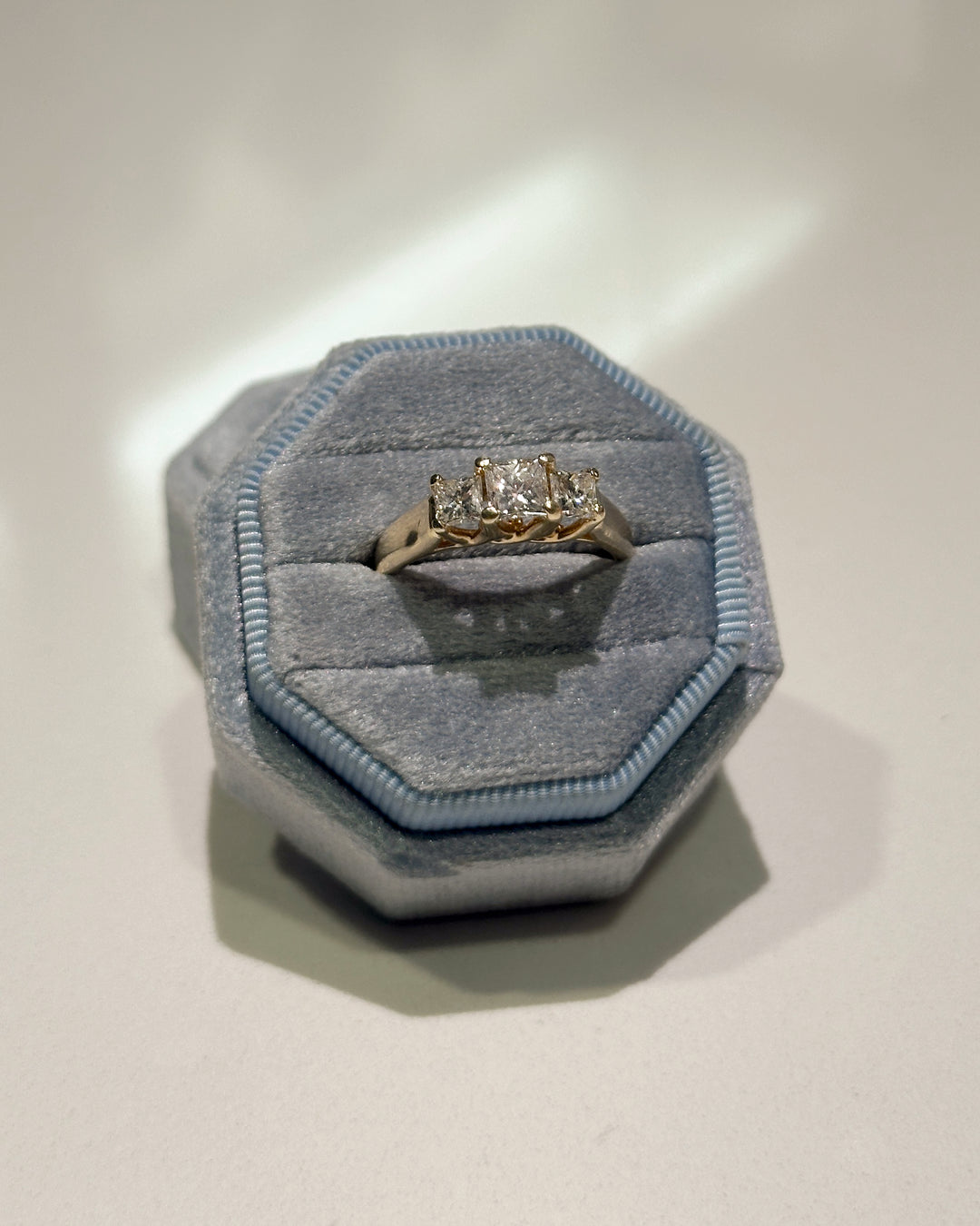 Heirloom Three-Stone Diamond Ring