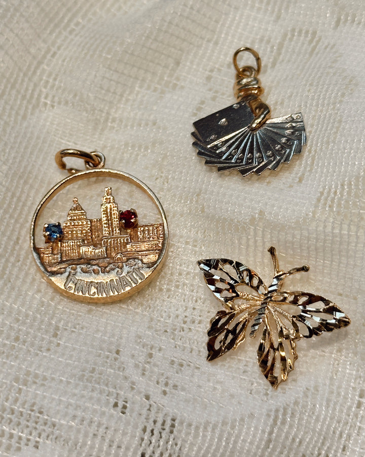 Metamorphosis Butterfly Charm