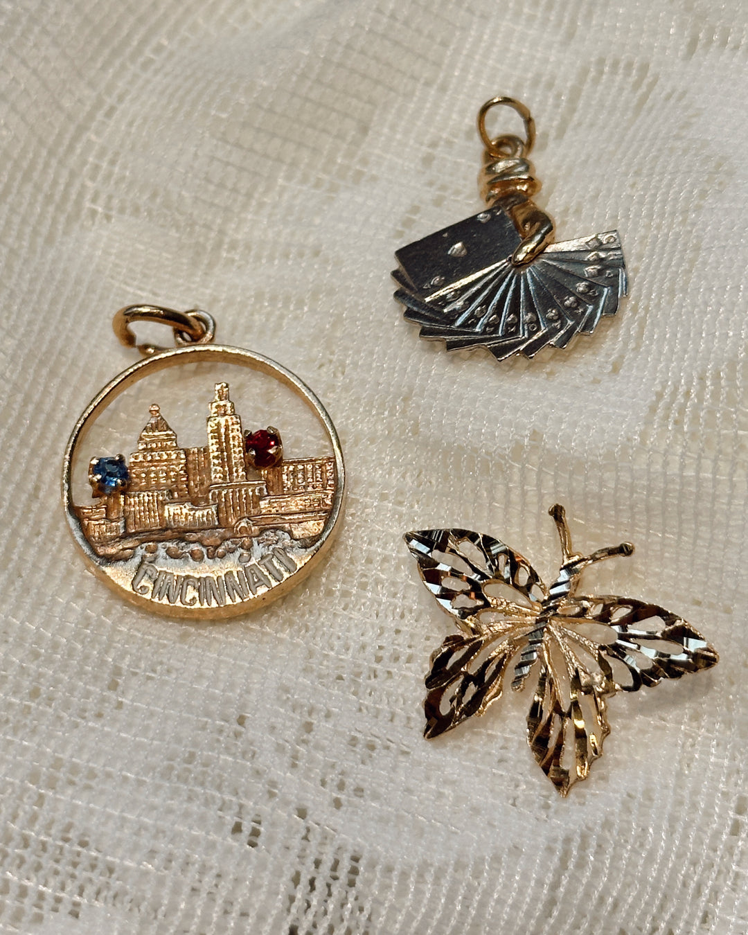 Metamorphosis Butterfly Charm