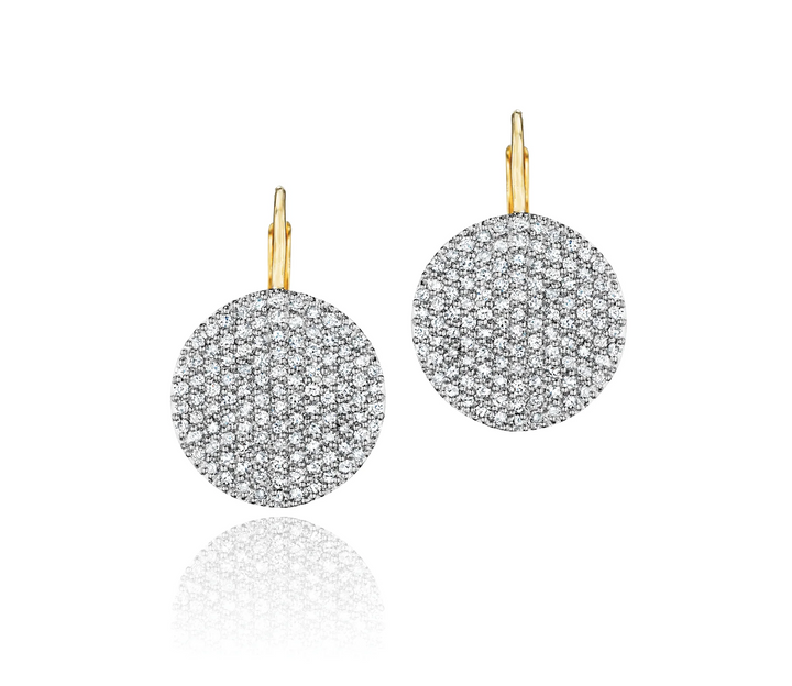 Infinity Leverback Earrings