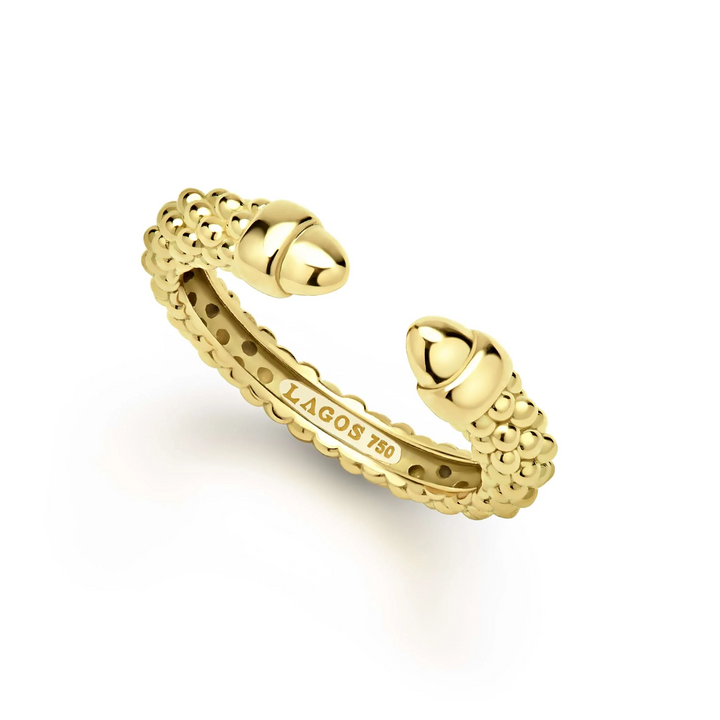 18K Gold Mini Versa Stacking Ring