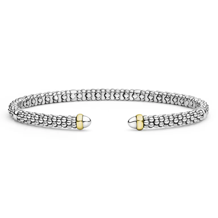 Two-Tone Mini Versa Torque Bracelet
