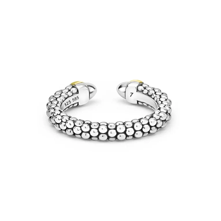 Two-Tone Mini Versa Stacking Ring