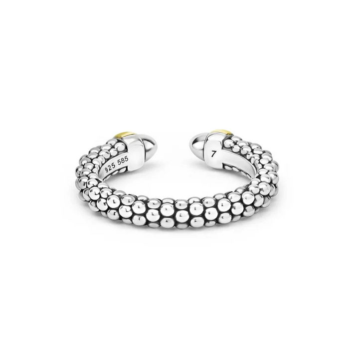 Two-Tone Mini Versa Stacking Ring