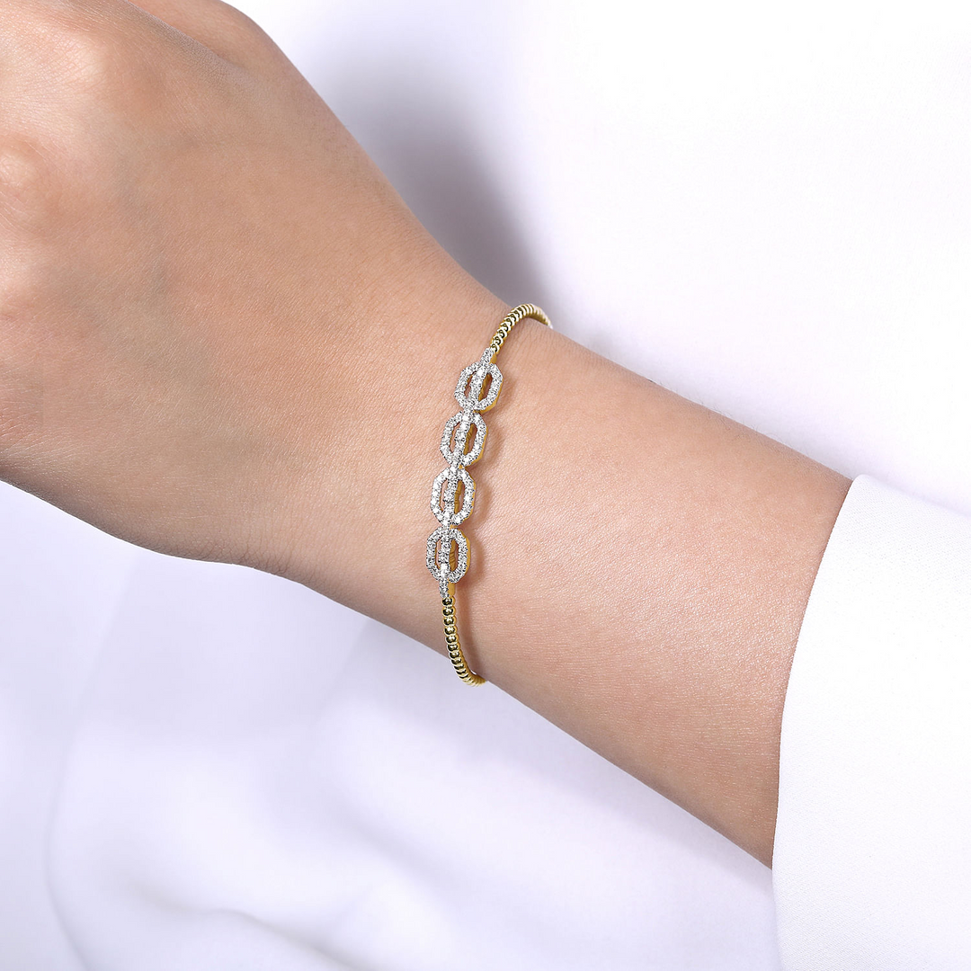 Bujukan Diamond Linked Bangle