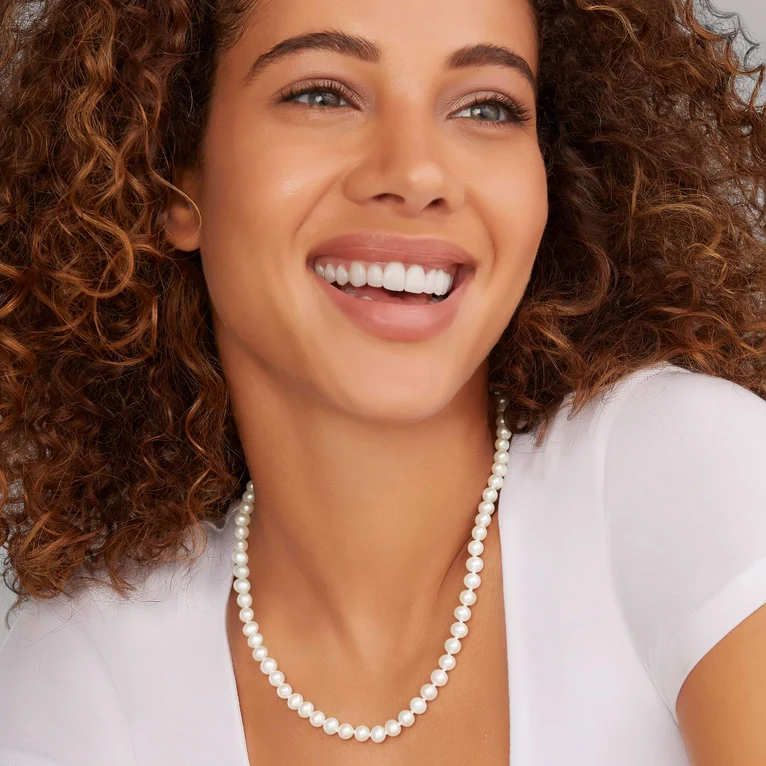 Small Pearl Strand Necklace