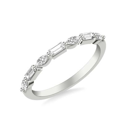 Marquise & Baguette Diamond Band