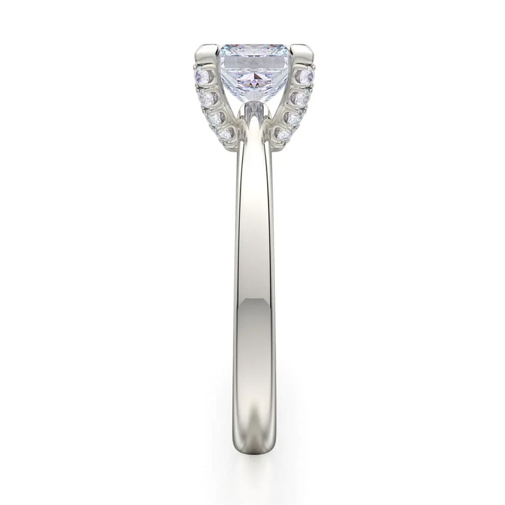 Princess-Cut Solitaire Engagement Ring