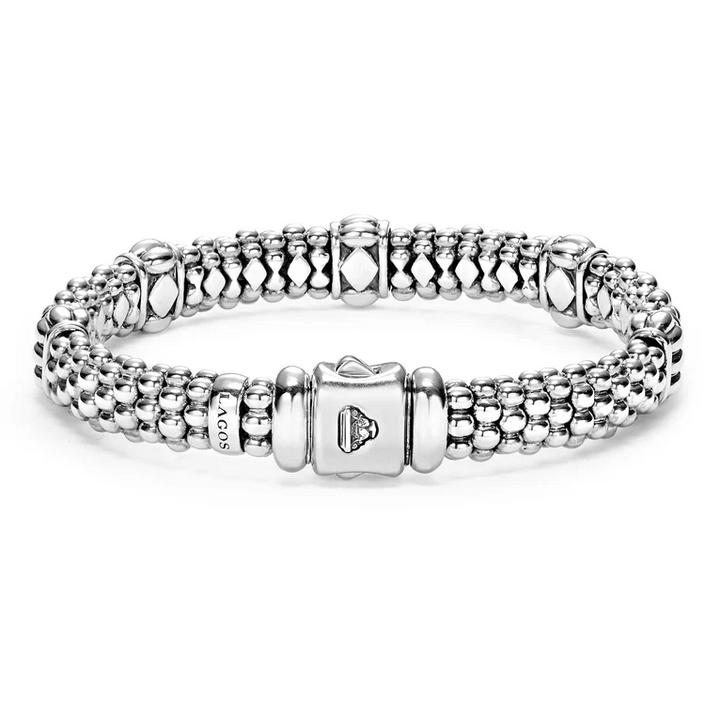 Fluted Beaded Bracelet