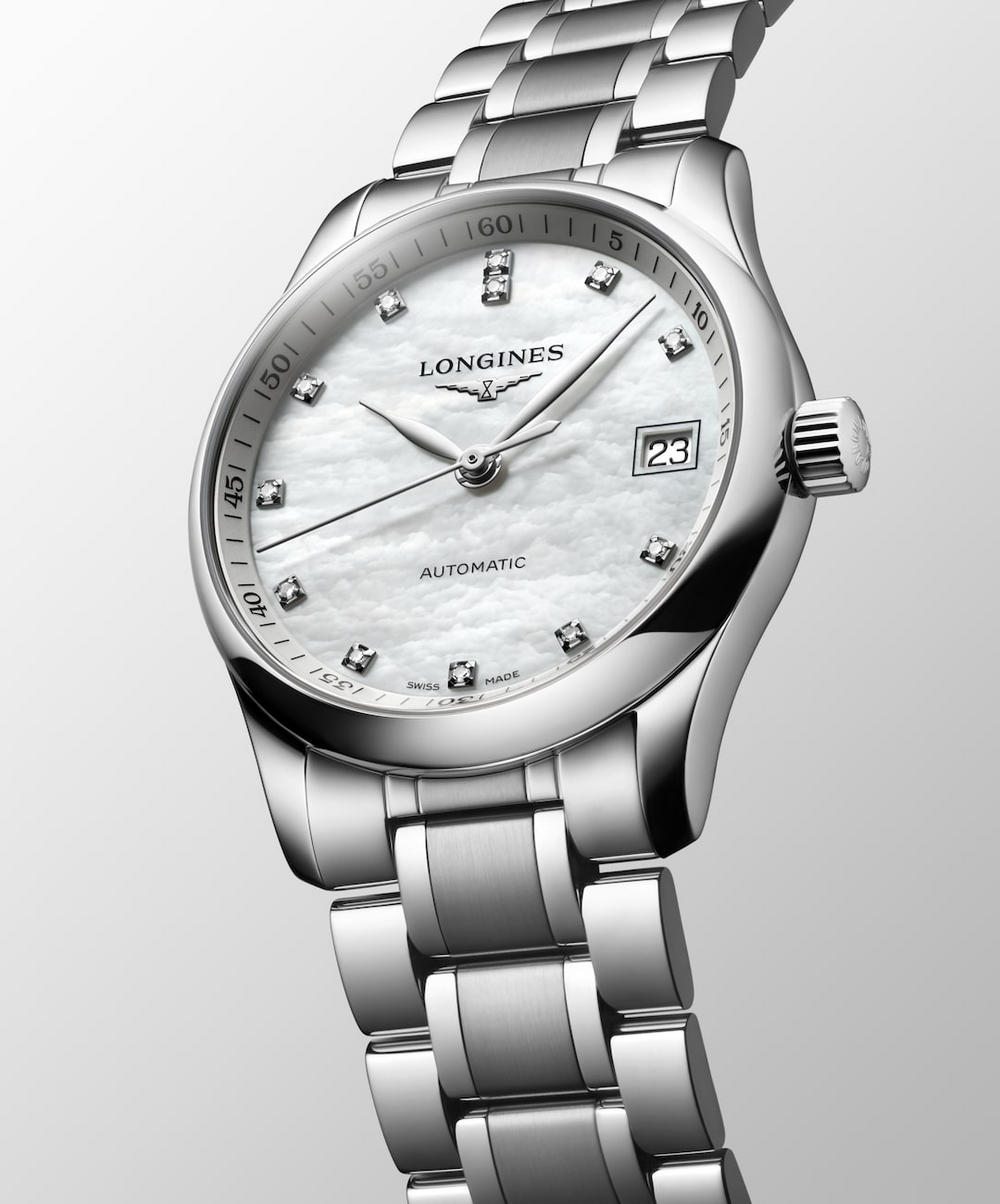 LONGINES Master Collection Automatic Watch With Stainless Steel Case and Bracelet