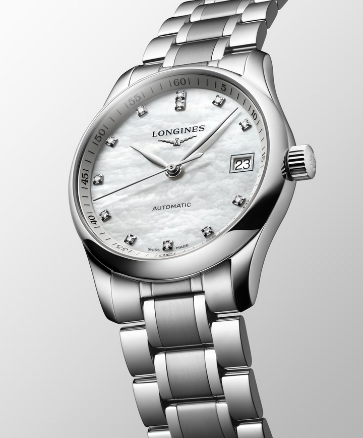 LONGINES Master Collection Automatic Watch With Stainless Steel Case and Bracelet