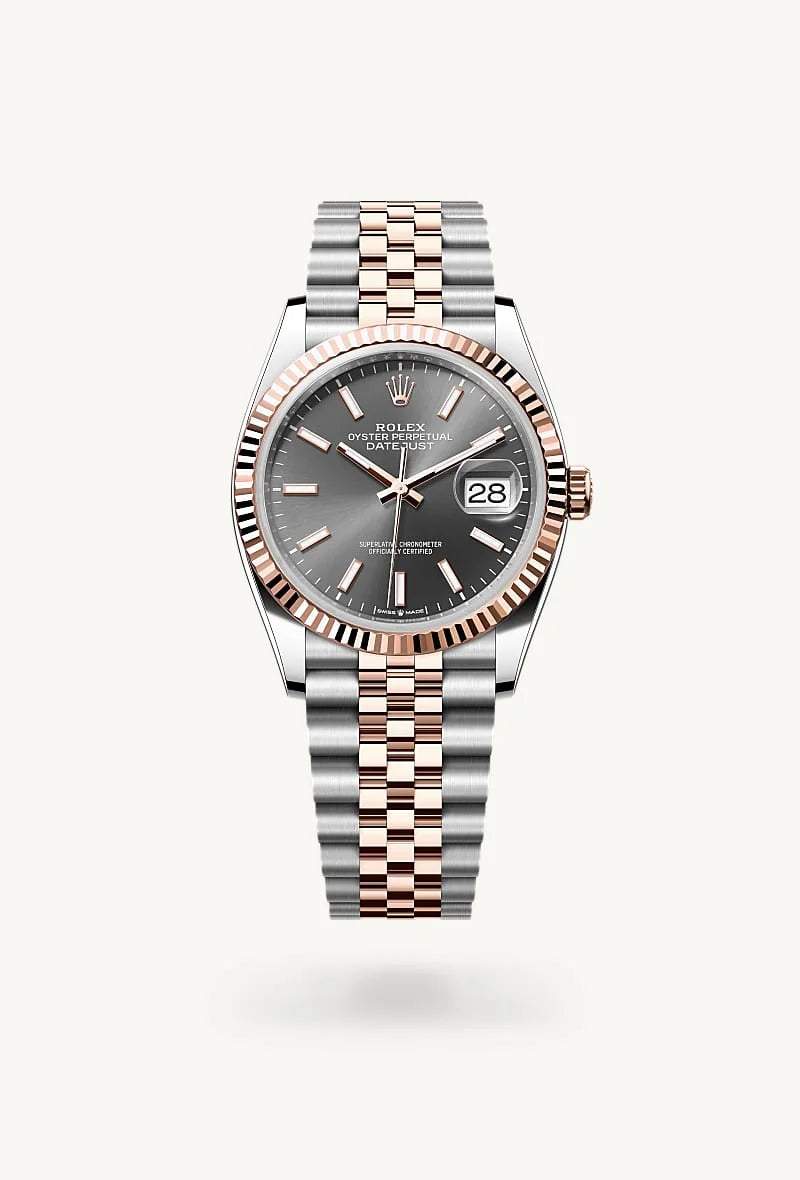 Rolex Datejust in Everose Rolesor - combination of Oystersteel and Everose gold, M126231-0013 - Richter & Phillips