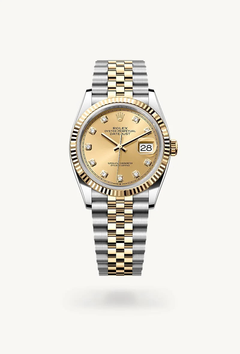 Rolex Datejust in Yellow Rolesor - combination of Oystersteel and yellow gold, M126233-0017 - Richter & Phillips