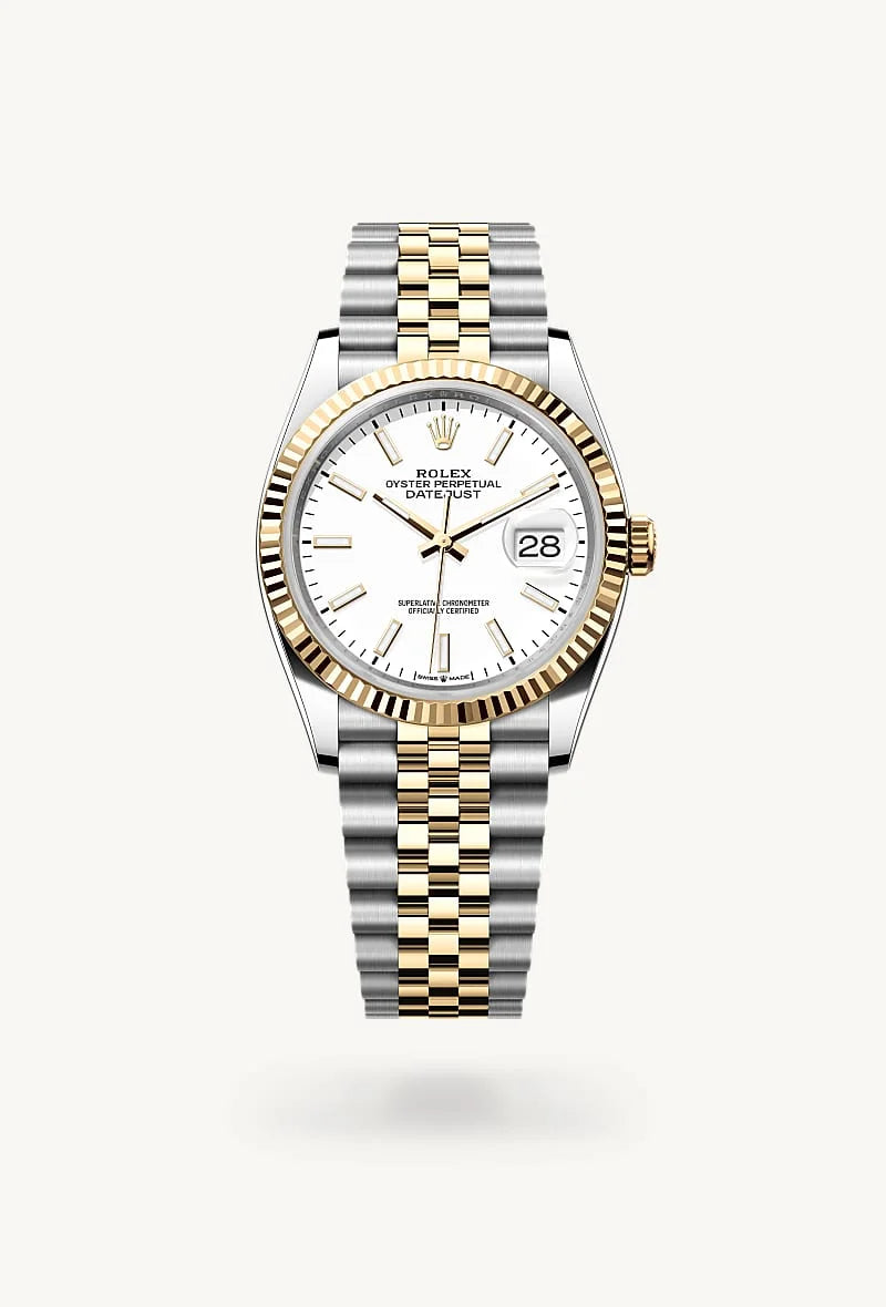 Rolex Datejust in Yellow Rolesor - combination of Oystersteel and yellow gold, M126233-0019 - Richter & Phillips