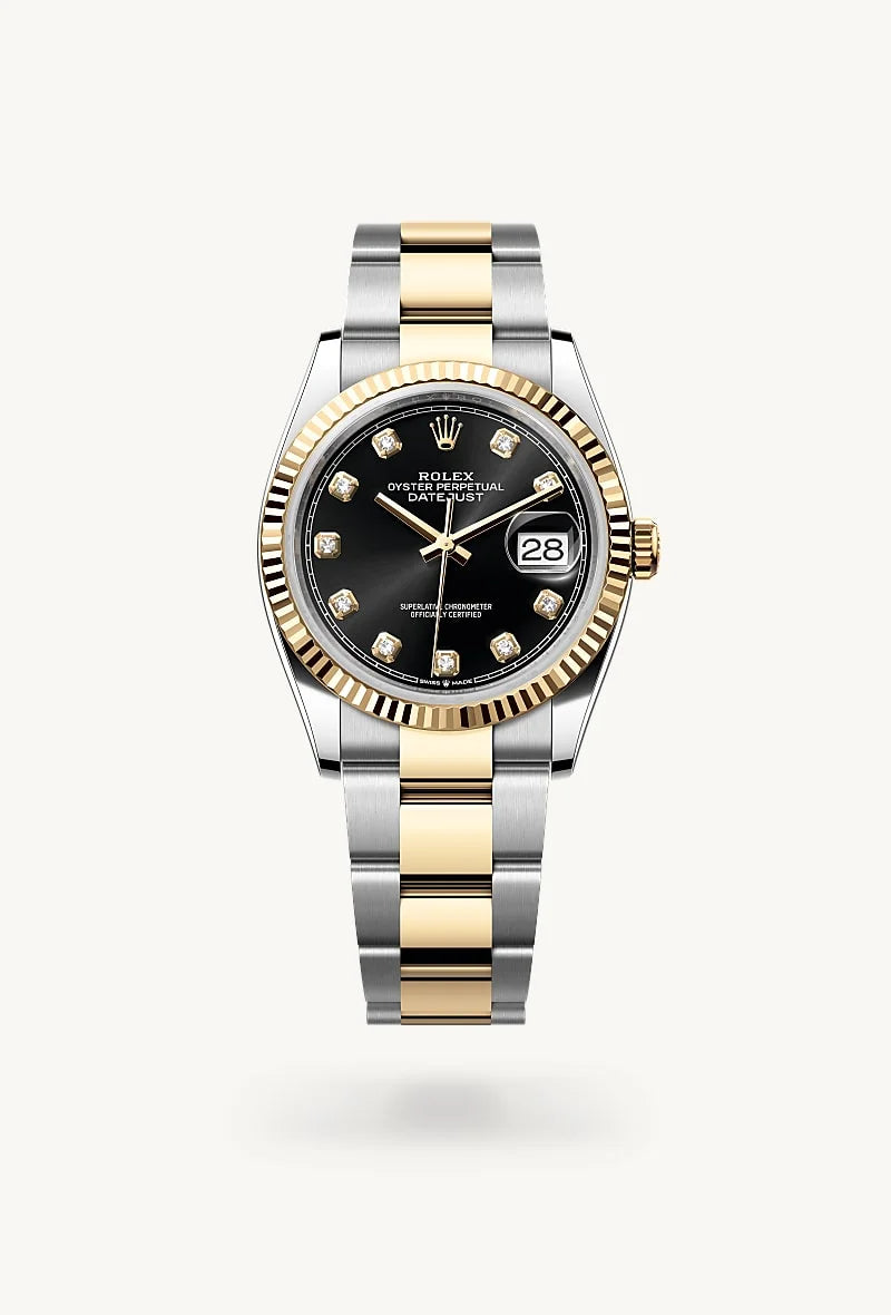 Rolex Datejust in Yellow Rolesor - combination of Oystersteel and yellow gold, M126233-0022 - Richter & Phillips