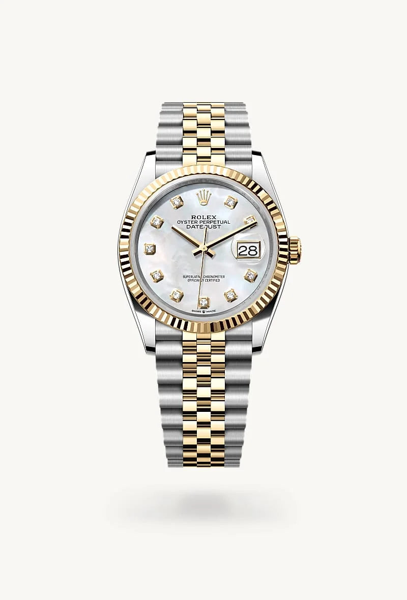 Rolex Datejust in Yellow Rolesor - combination of Oystersteel and yellow gold, M126233-0023 - Richter & Phillips