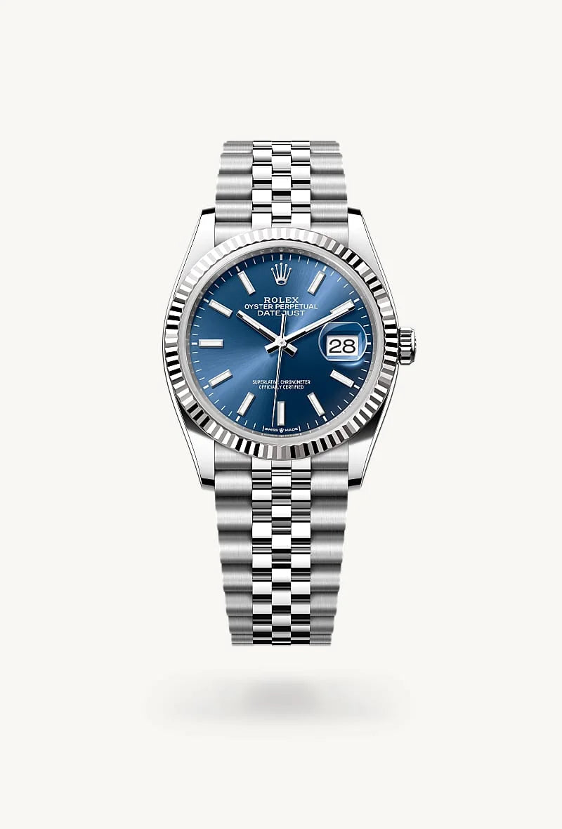 Rolex Datejust in White Rolesor - combination of Oystersteel and white gold, M126234-0017 - Richter & Phillips