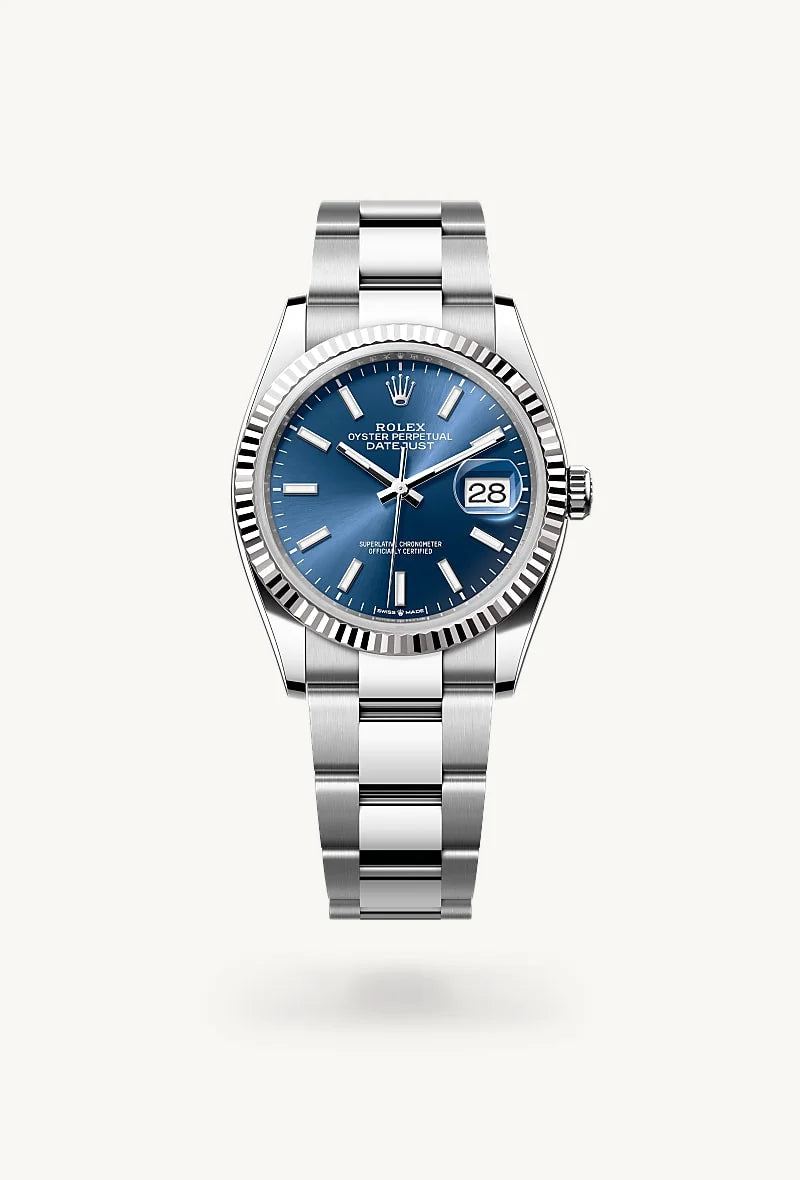 Rolex Datejust in White Rolesor - combination of Oystersteel and white gold, M126234-0018 - Richter & Phillips