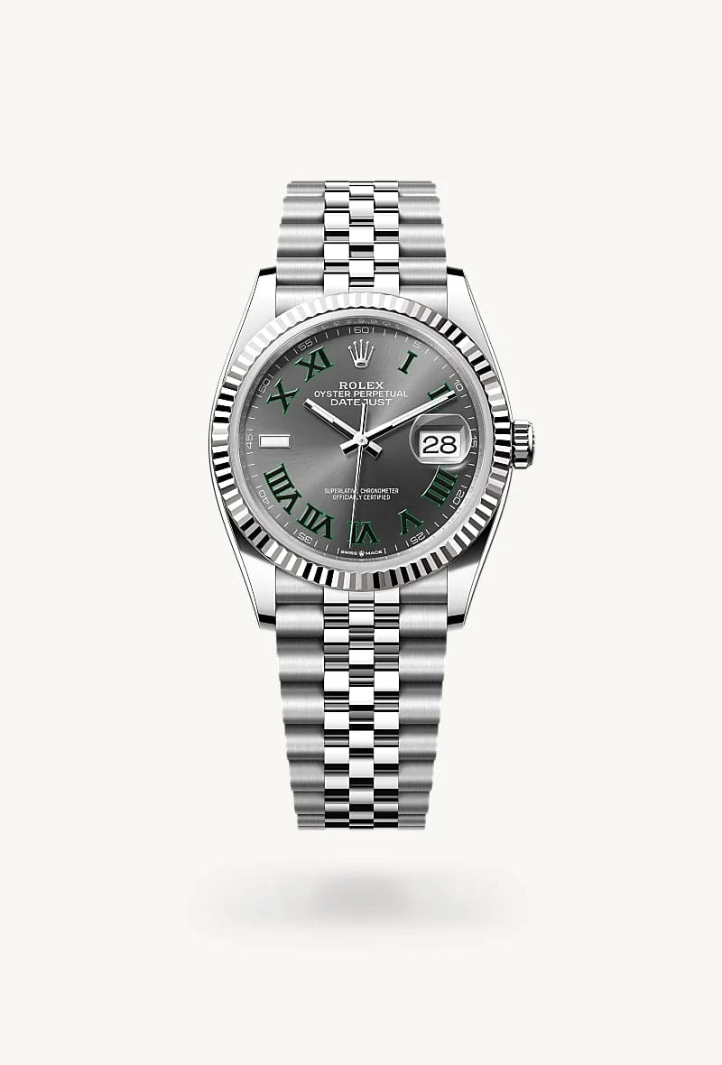 Rolex Datejust in White Rolesor - combination of Oystersteel and white gold, M126234-0045 - Richter & Phillips