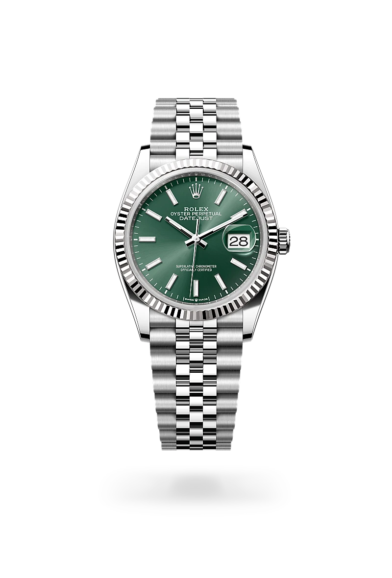 Rolex Datejust in White Rolesor - combination of Oystersteel and white gold, M126234-0051 - Richter & Phillips