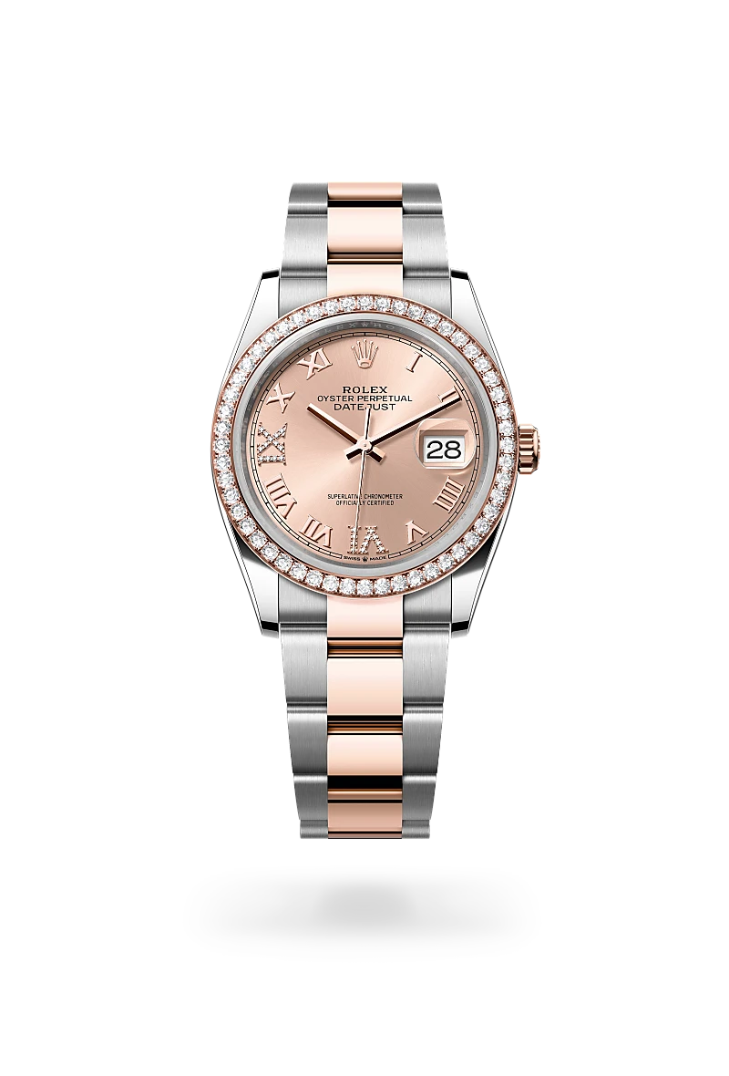 Rolex Datejust in Everose Rolesor - combination of Oystersteel and Everose gold, M126281RBR-0016 - Richter & Phillips
