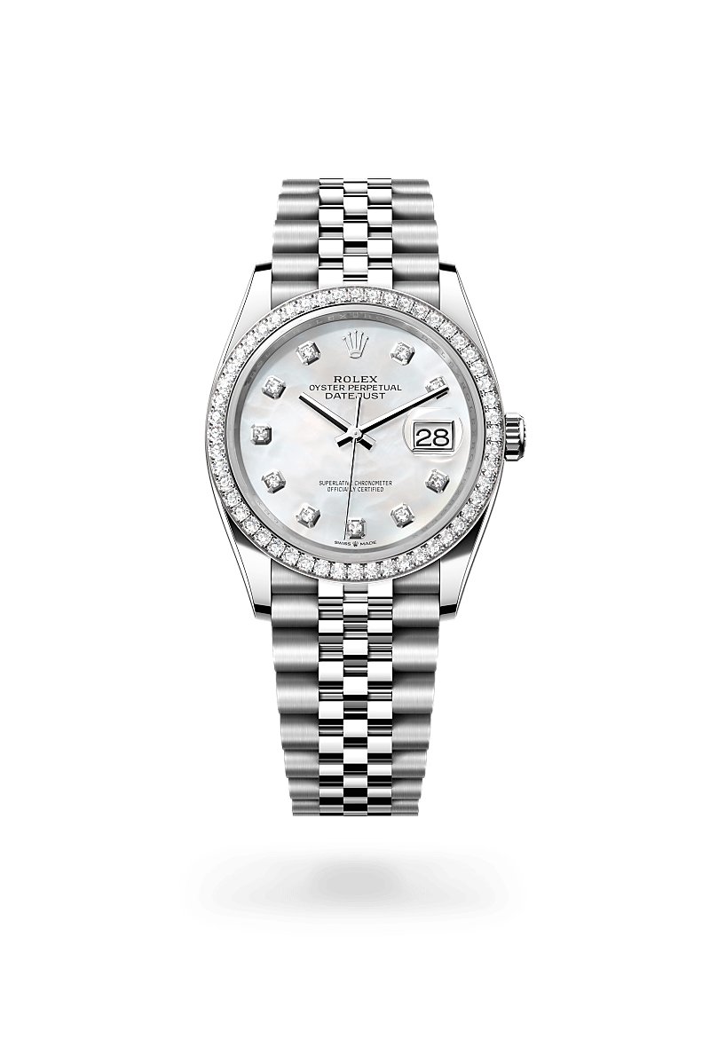 rolex Datejust in White Rolesor - combination of Oystersteel and white gold,  - Richter & Phillips
