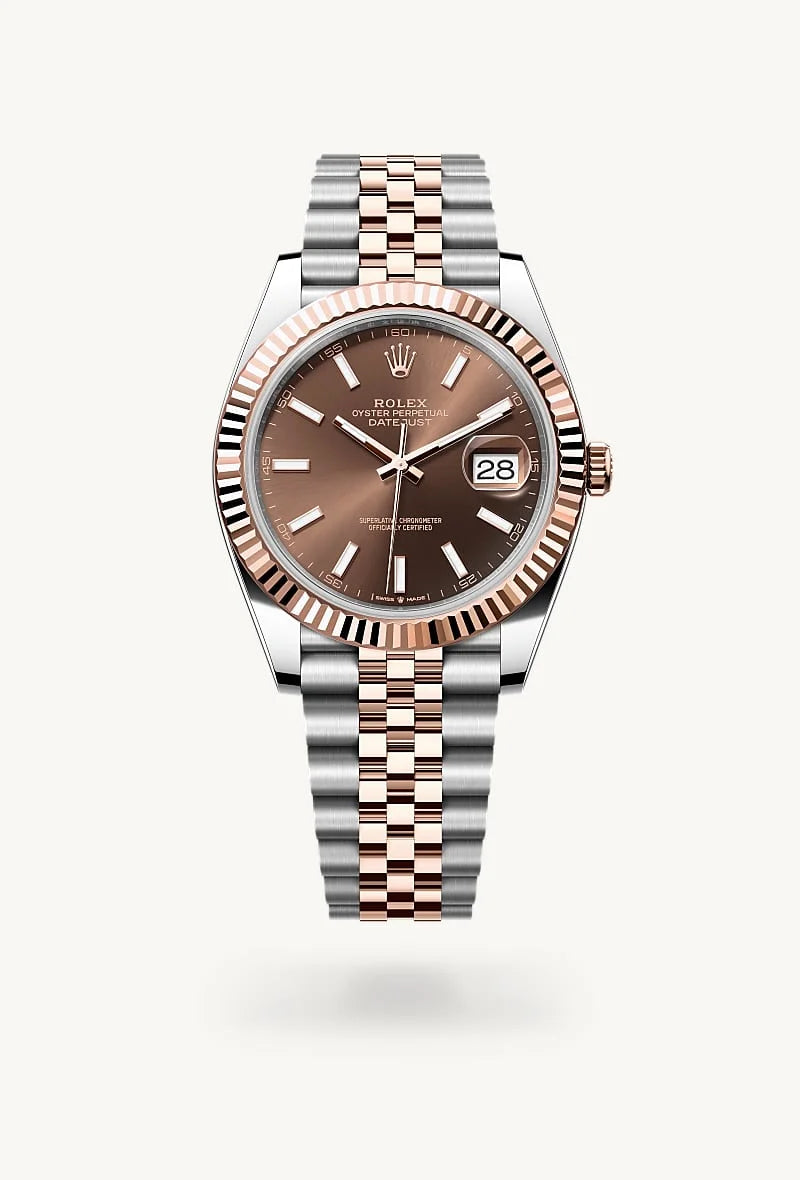 Rolex Datejust in Everose Rolesor - combination of Oystersteel and Everose gold, M126331-0002 - Richter & Phillips