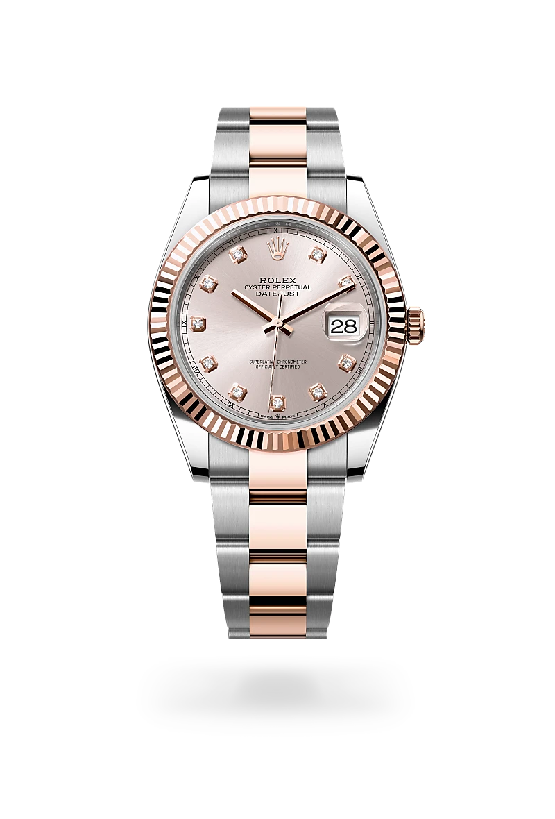 Rolex Datejust in Everose Rolesor - combination of Oystersteel and Everose gold, M126331-0007 - Richter & Phillips