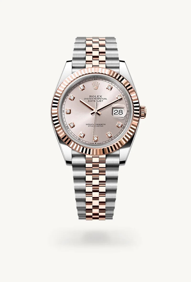 Rolex Datejust in Everose Rolesor - combination of Oystersteel and Everose gold, M126331-0008 - Richter & Phillips