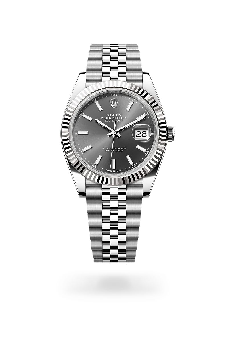 Rolex Datejust in White Rolesor - combination of Oystersteel and white gold, M126334-0014 - Richter & Phillips
