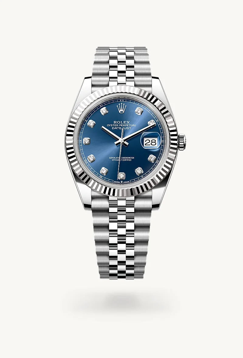 Rolex Datejust in White Rolesor - combination of Oystersteel and white gold, M126334-0016 - Richter & Phillips