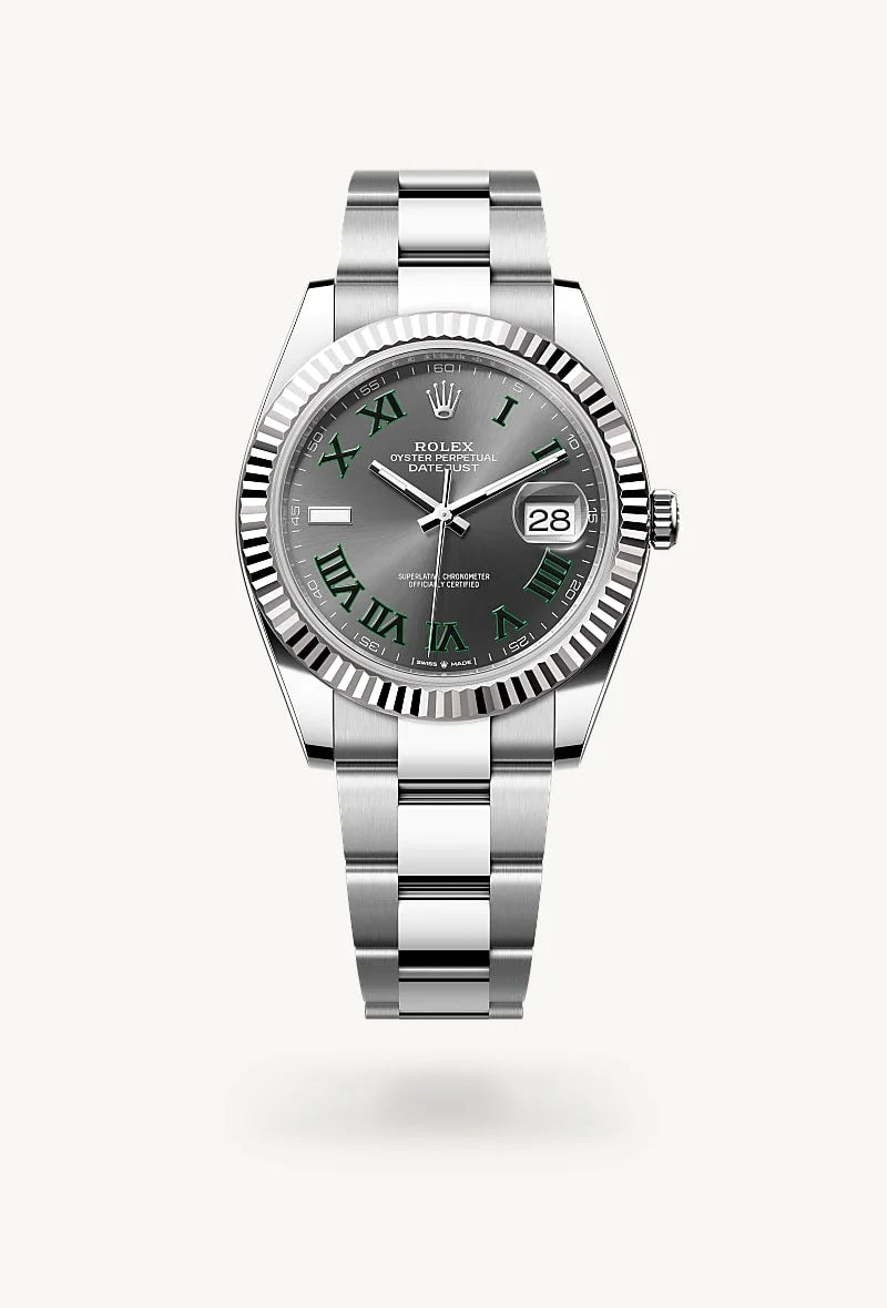 Rolex Datejust in White Rolesor - combination of Oystersteel and white gold, M126334-0021 - Richter & Phillips