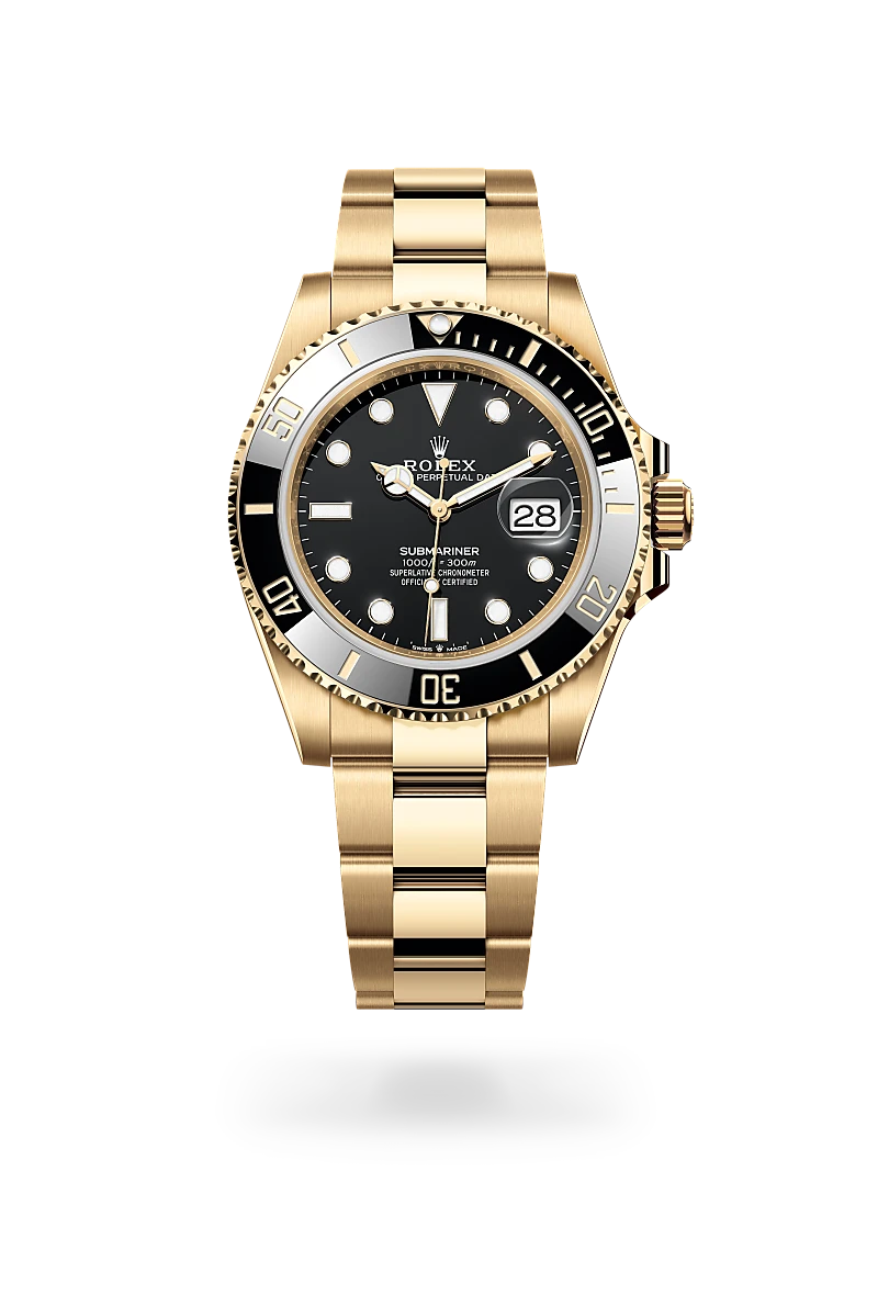 Rolex Submariner in 18 kt yellow gold, M126618LN-0002 - Richter & Phillips
