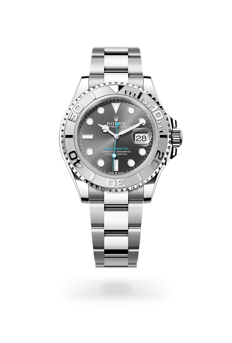 Rolex Yacht-Master in Rolesium - combination of Oystersteel and platinum, M126622-0001 - Richter & Phillips