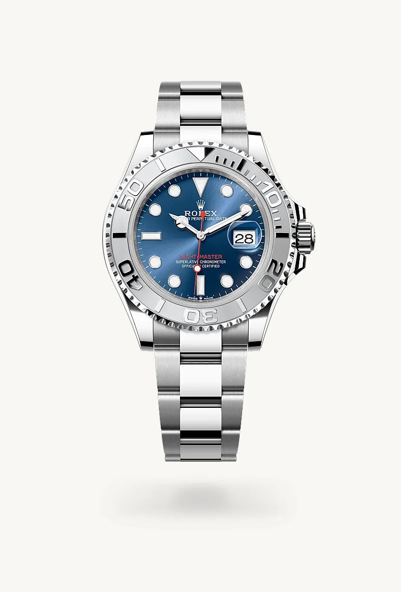 Rolex Yacht-Master in Rolesium - combination of Oystersteel and platinum, M126622-0002 - Richter & Phillips