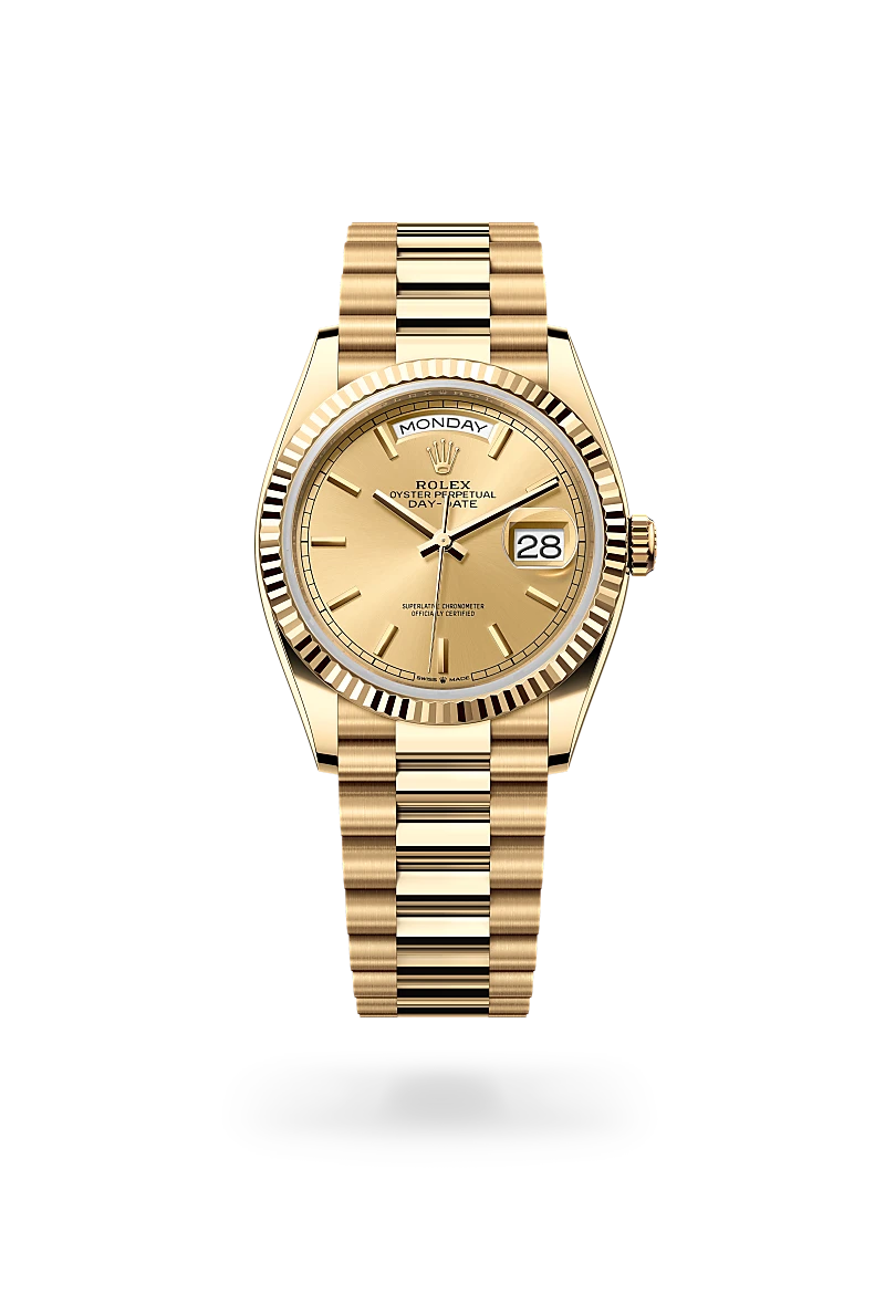 Rolex Day-Date in 18 kt yellow gold, M128238-0045 - Richter & Phillips