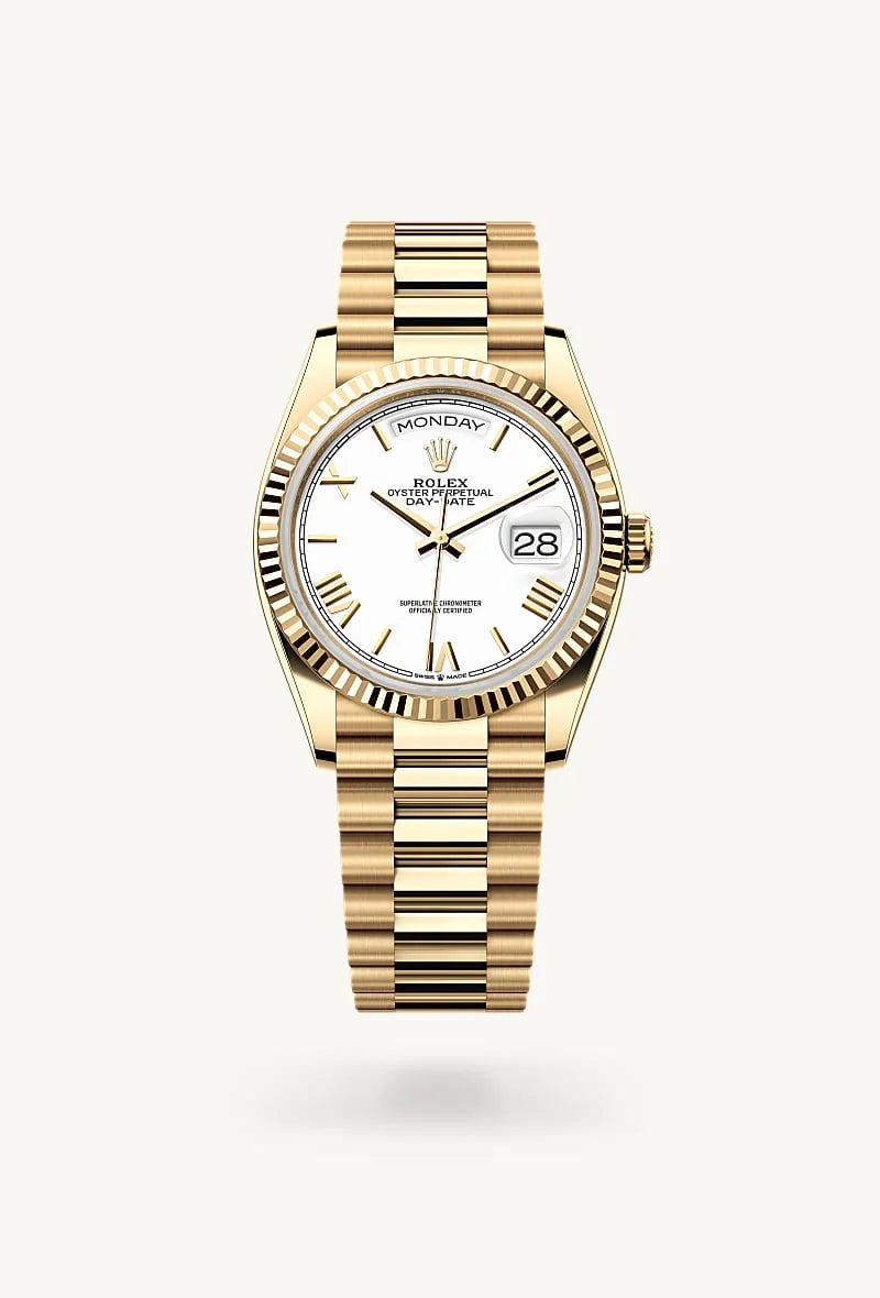 Rolex Day-Date in 18 kt yellow gold, M128238-0113 - Richter & Phillips