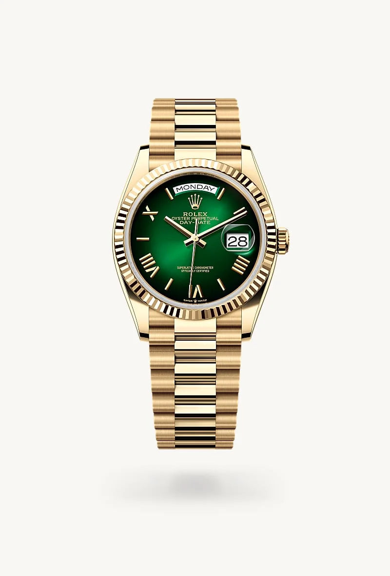 Rolex Day-Date in 18 kt yellow gold, M128238-0118 - Richter & Phillips
